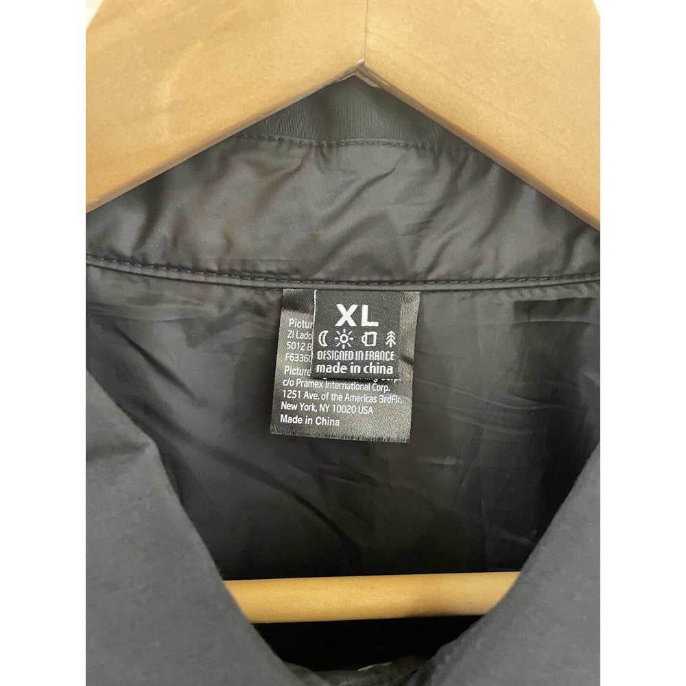 New mens PICTURE organic Snow jacket Black XL - Picture 3 of 4